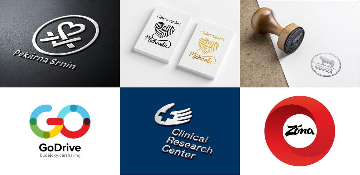 ukázka reklama logo a firemní identita